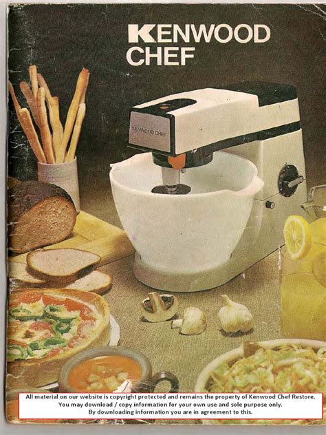 Kenwood Chef A901 Manual PDF Doc