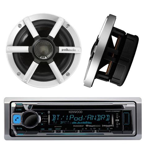 Kenwood KMR D365BT Marine Bluetooth Pandora Reader