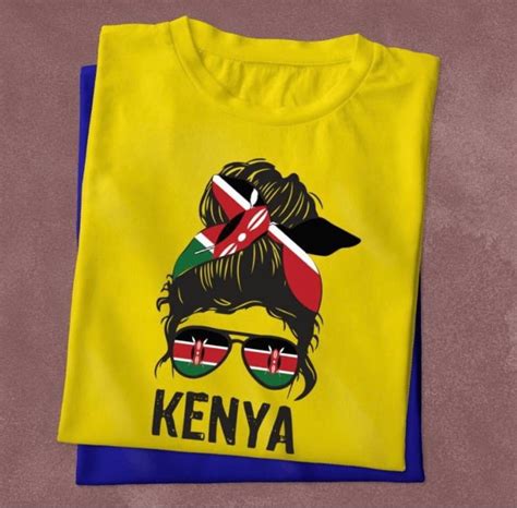 Kenya T-Shirts: A Canvas for Cultural Identity