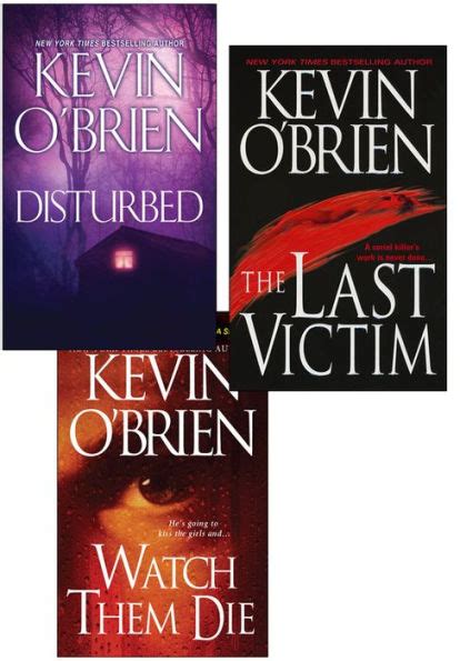 Kevin O Brien Bundle Disturbed The Last Victim Watch Them Die Reader