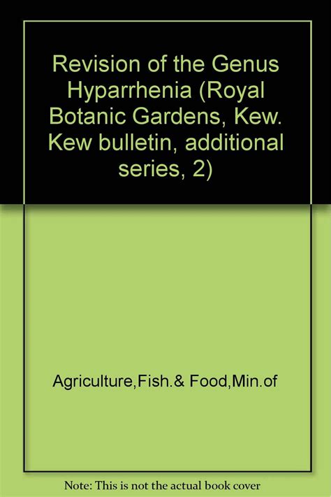 Kew Bulletin Additional Series Kindle Editon