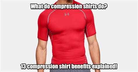 Key Benefits of Cotton Compression Shirts: