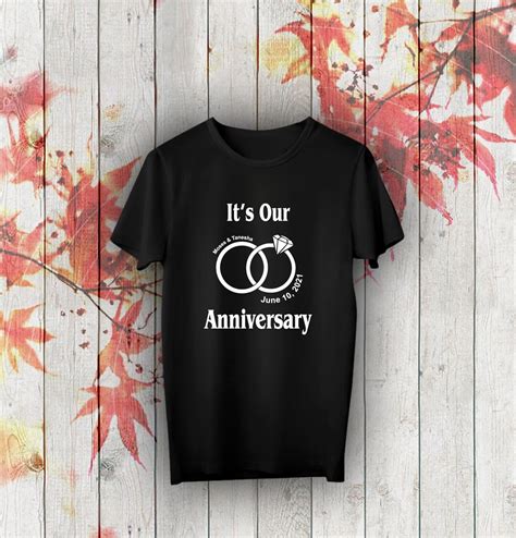 Key Benefits of Personalized Anniversary T-Shirts: