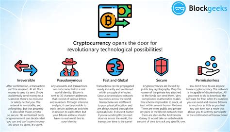 Key Characteristics of Cryptocurrencies: