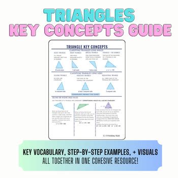 Key Concepts in Triangles