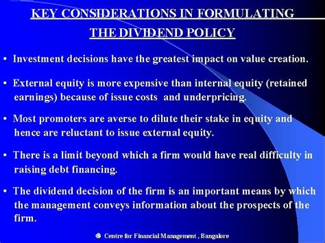 Key Considerations for ICSH Dividend