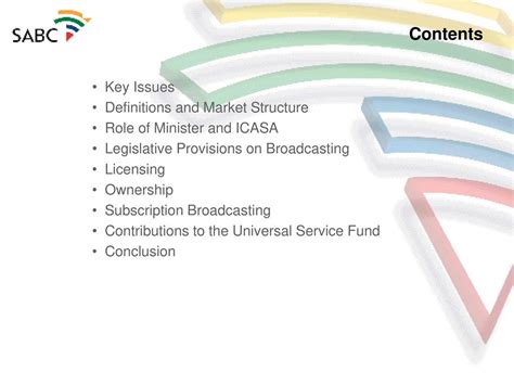 Key Contributions to Broadcasting