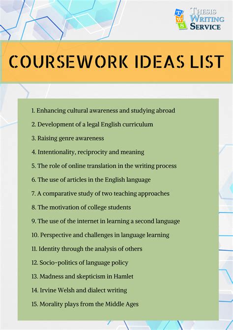 Key Coursework: