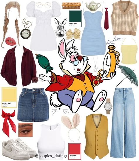 Key Elements of a White Rabbit Costume