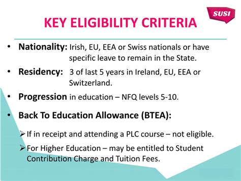 Key Eligibility Criteria:
