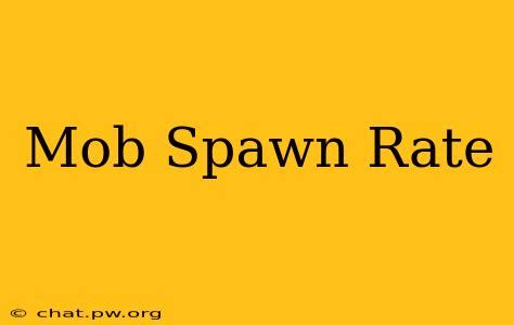 Key Factors Influencing Spawn Rate