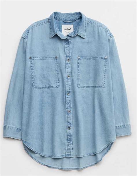 Key Features of Aerie Denim Shirts