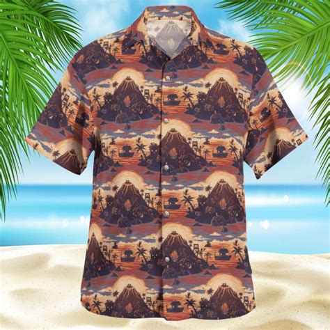 Key Features of Button-Up Tropical Shirts