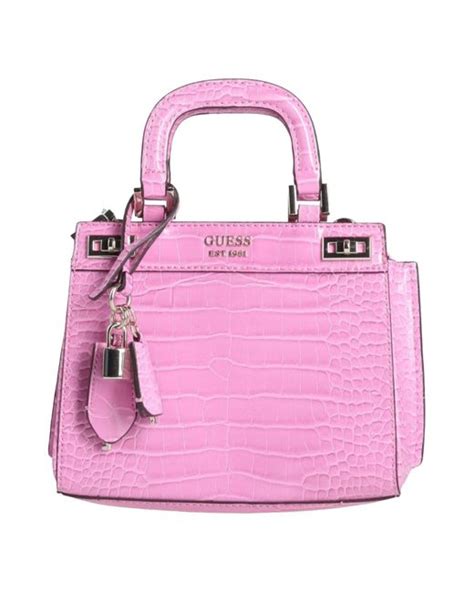 Key Features of Guess Pink Bags