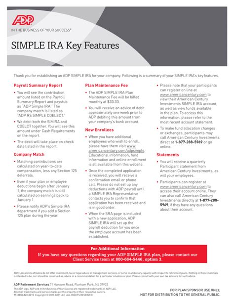 Key Features of IRAs: