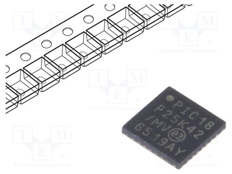 Key Features of PIC18F25K42-I/MV