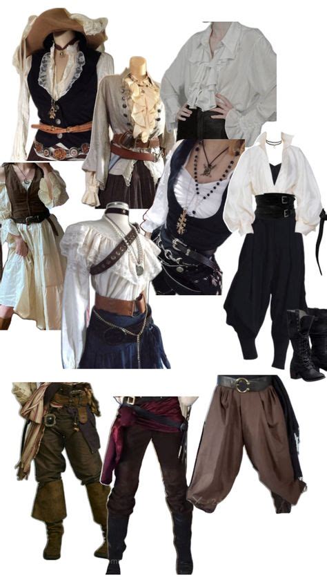 Key Features of Pirate Clothing: