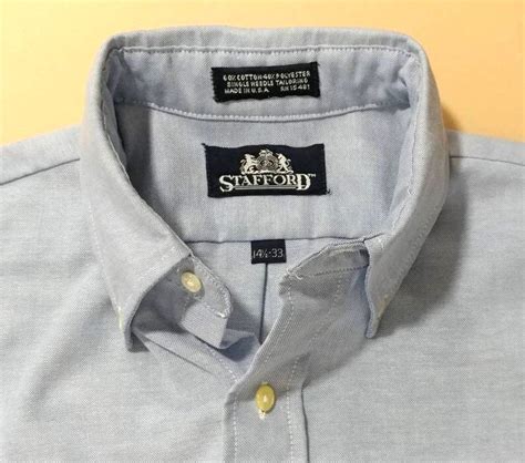 Key Features of Stafford Button Down Shirts