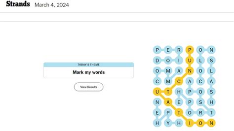 Key Features of Strands March 29