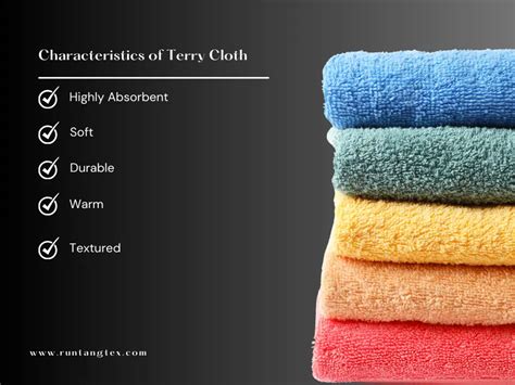 Key Features of Terry Cloth: