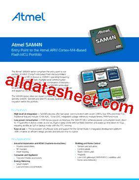 Key Features of the ATSAM4N8AA-AUR