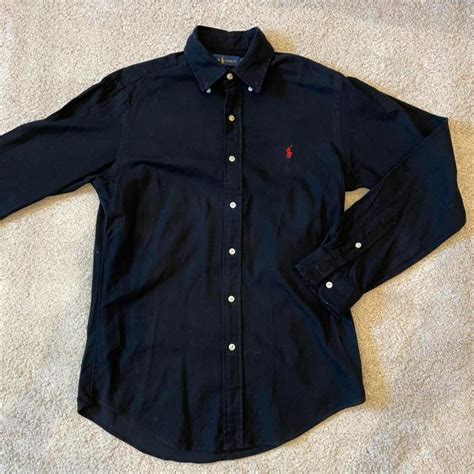 Key Features of the Ralph Lauren Black Shirt: