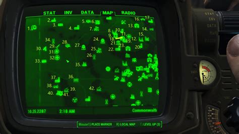 Key Locations in the Map of Fallout 1