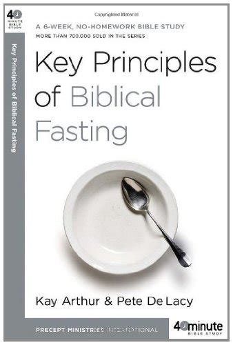 Key Principles of Biblical Fasting A 6-Week No-Homework Bible Study 40-Minute Bible Studies Epub