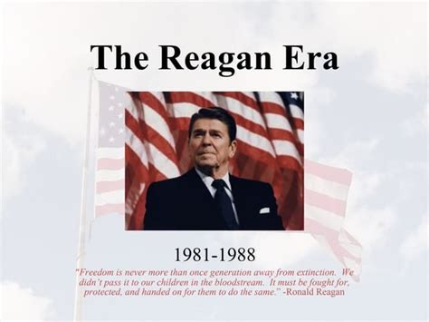 Key Reagan-Era Policies: