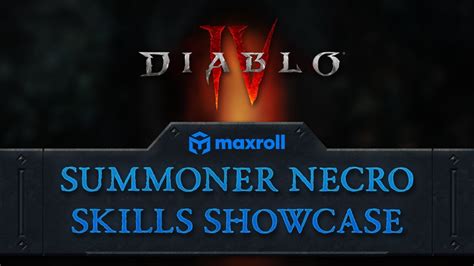 Key Skills for Summoner Necromancer