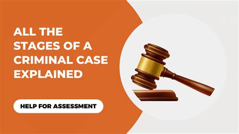 Key Stages in a Criminal Case: