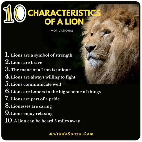 Key Traits of the Blue Lion: