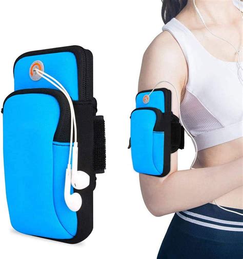 KeyniceTM Armband Multifunctional Pockets smartphone Doc