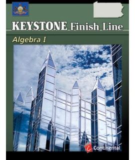 Keystone Finish Line Algebra 1 Answers Continental Reader