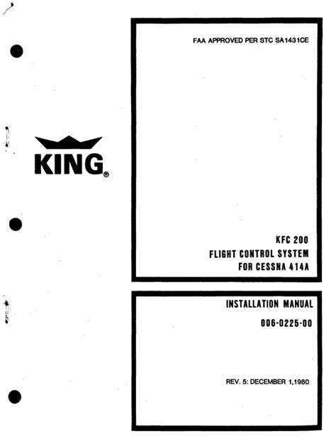 Kfc 200 Instrument Installation Manual Ebook Epub