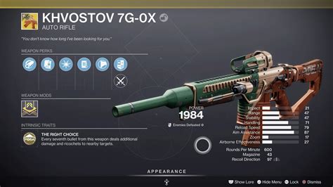 Khovostov 7G-0X Exotic Quest: Journey to the Past