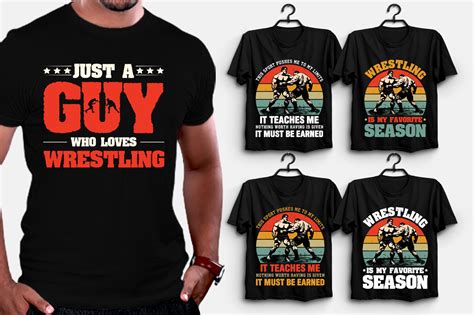 Kick Off Your Style with Wrestling Tee Shirts