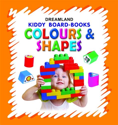Kiddy Board Book - Colours & Shapes Kindle Editon