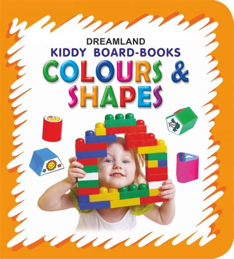 Kiddy Board Book - Colours & Shapes Kindle Editon