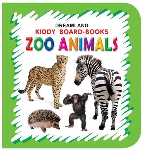 Kiddy Board-Book : Zoo Animals Set of 10 Books PDF