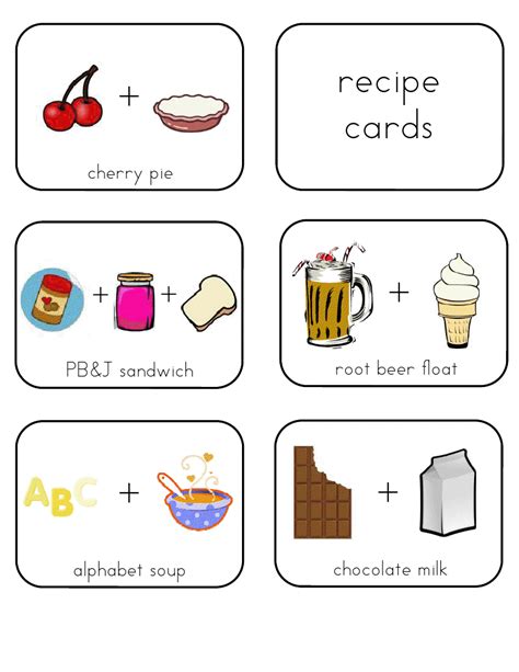 Kids Kitchen Cooking Card Deck PDF