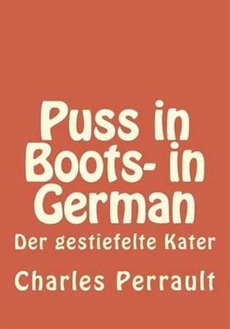 Kids Puss in Boots-in German German Edition
