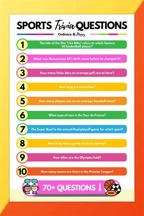 Kids Sports Quiz Questions And Answers Epub