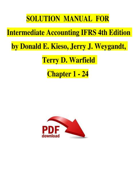 Kieso Intermediate Accounting Chapter 14 Solutions Manual Kindle Editon