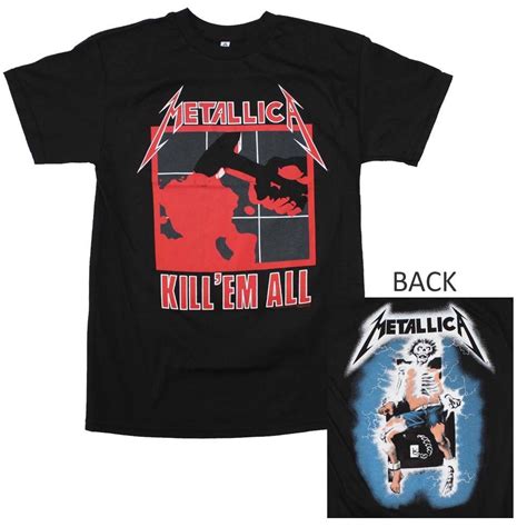 Kill'Em All T-Shirt: The Epitome of Rock 'n' Roll Rebellion