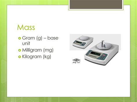 Kilogram: The Base Unit of Mass