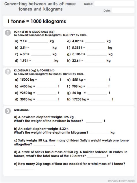 Kilos to Tonnes: Unveiling the Math and Applications