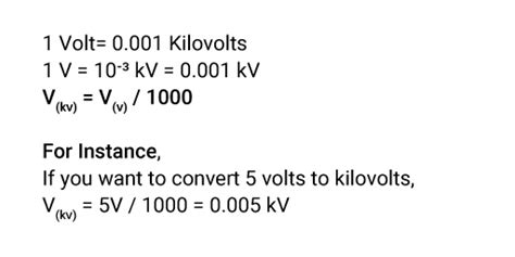 Kilovolt to Volt: A Comprehensive Guide to Conversion