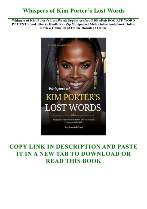 Kim's Lost Words PDF Download