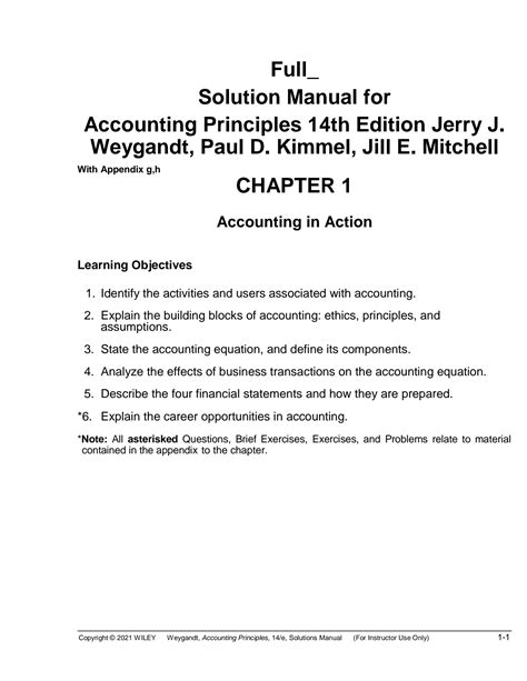 Kimmel Accounting 4 E Solutions Manual Chapter 2 Doc